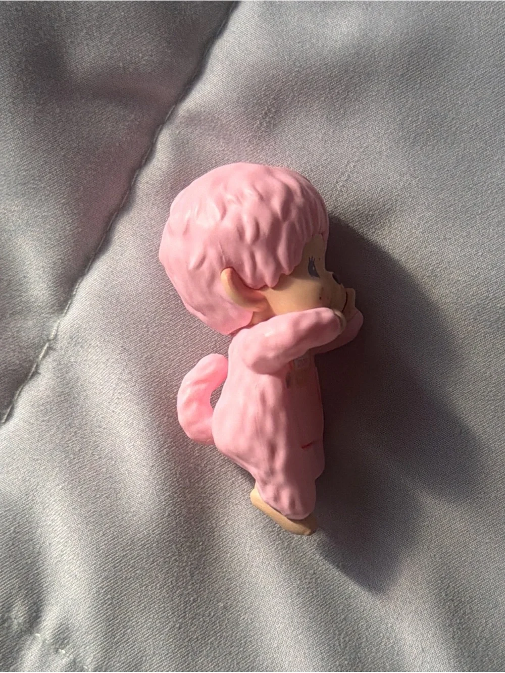 Pink monchhichi hipper